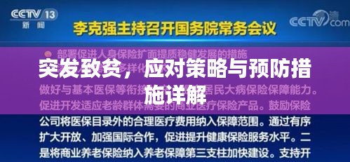 突发致贫，应对策略与预防措施详解